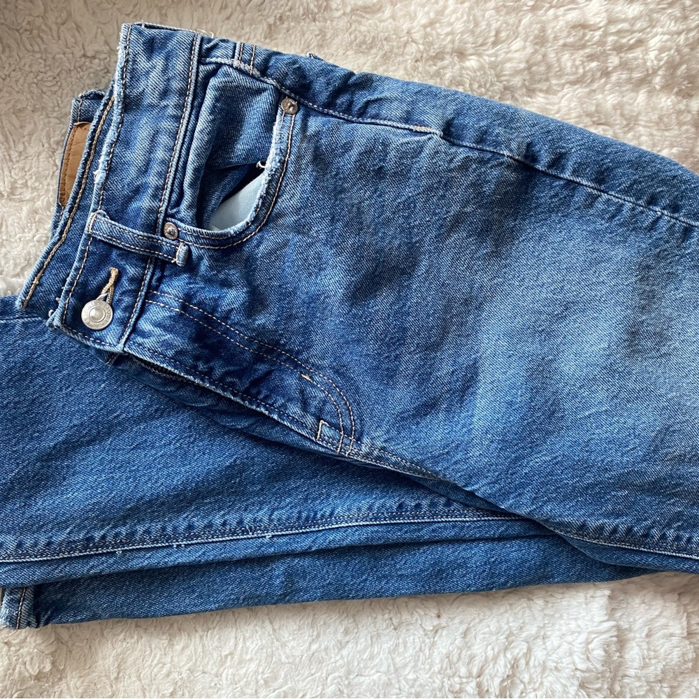 American Eagle Outfitters Straight Leg Blue Jeans